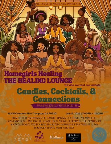 The Healing Lounge: Candles, Cocktails, & Conversations